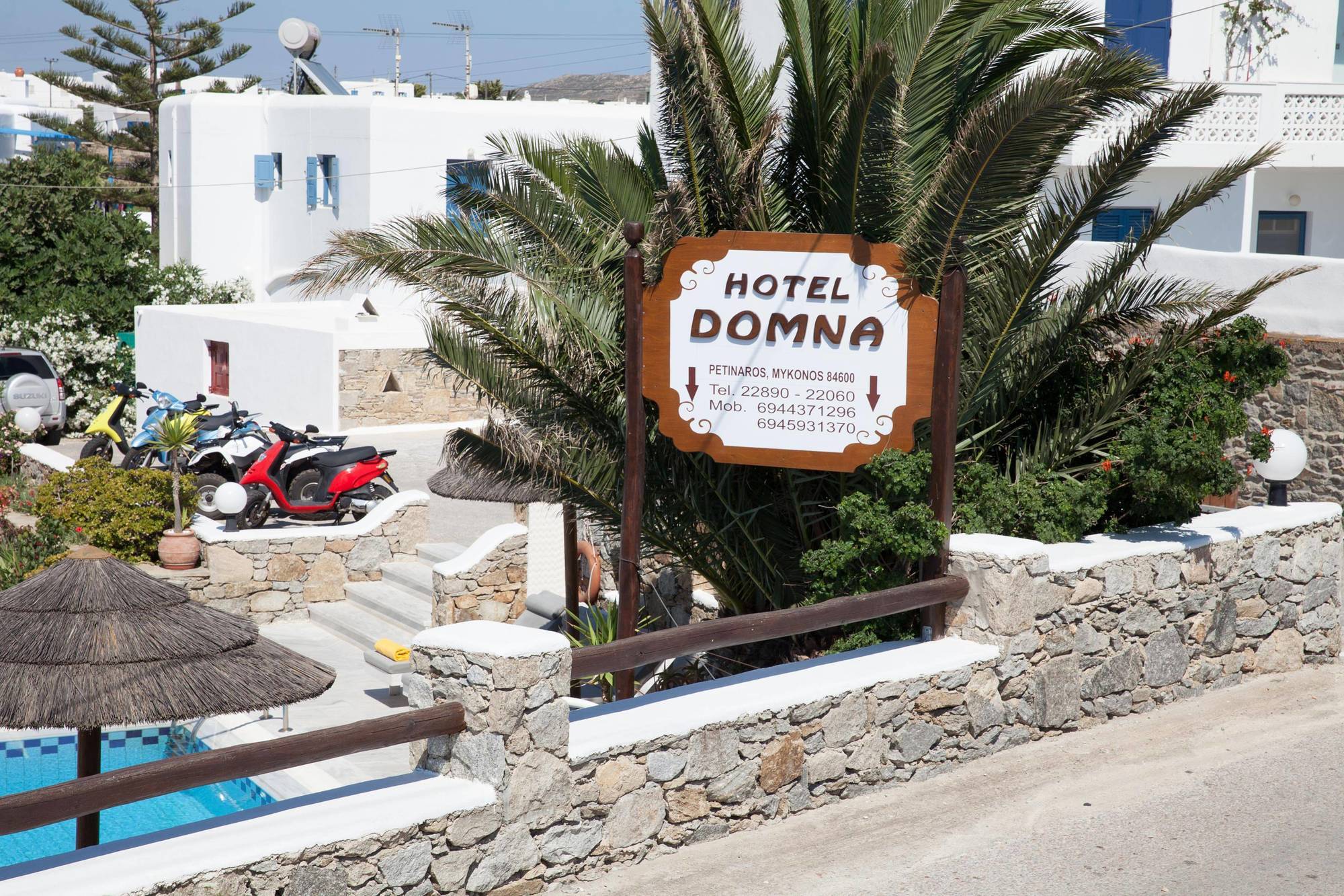 Domna Hotel Mykonos Town Kültér fotó